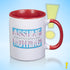 Assume Nothing Transgender Trans Pride Flag Color Accent Mug